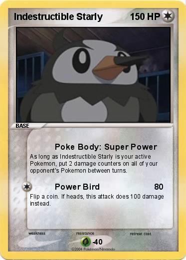 Pokemon Indestructible Starly
