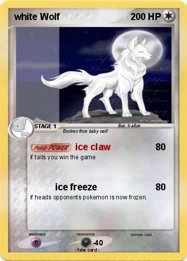 Pokemon white Wolf