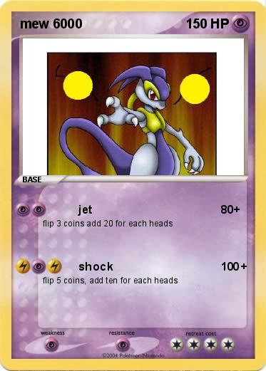 Pokemon mew 6000