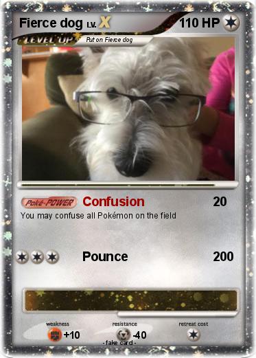 Pokemon Fierce dog