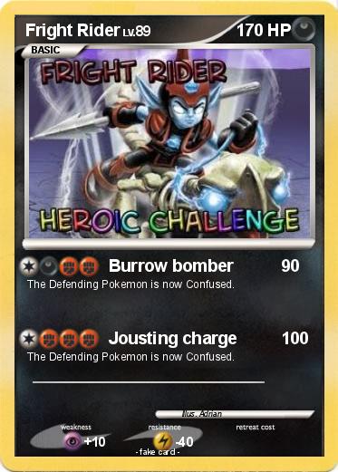 Pokemon Fright Rider