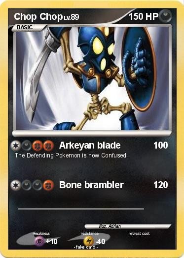 Pokemon Chop Chop