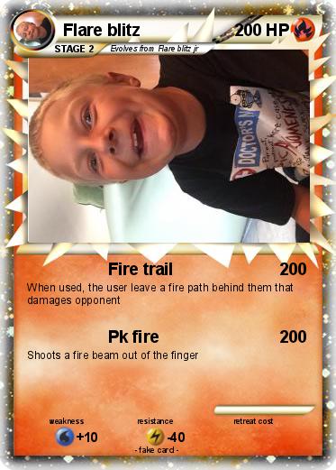Pokemon Flare blitz