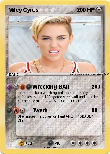 Pokemon Miley Cyrus