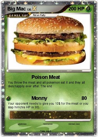Pokemon Big Mac