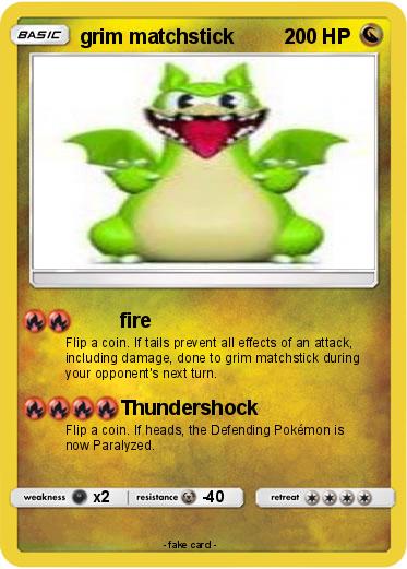 Pokemon grim matchstick