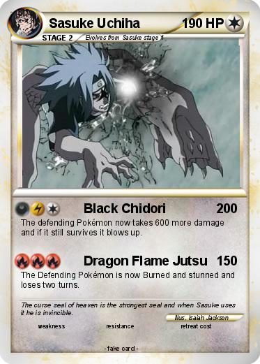 Pokemon Sasuke Uchiha