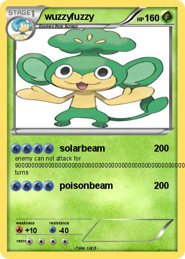 Pokemon wuzzyfuzzy