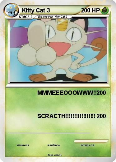 Pokemon Kitty Cat 3