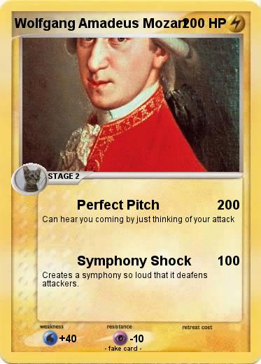 Pokemon Wolfgang Amadeus Mozart