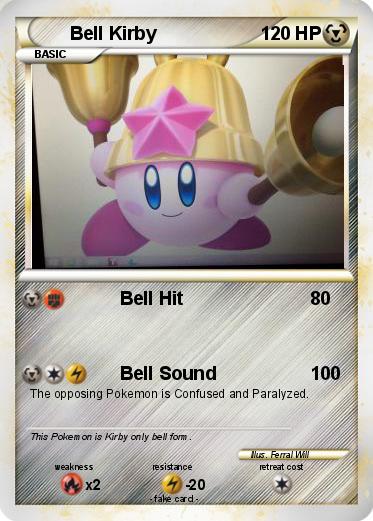 Pokemon Bell Kirby