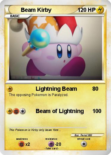 Pokemon Beam Kirby
