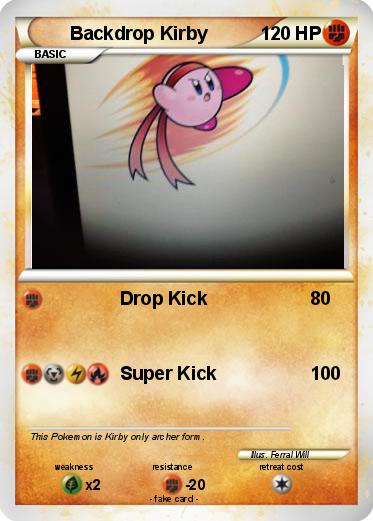 Pokemon Backdrop Kirby