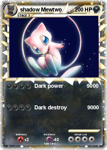 Pokemon shadow Mewtwo