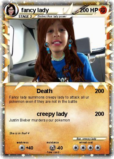 Pokemon fancy lady