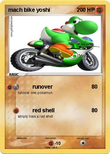 Pokemon mach bike yoshi