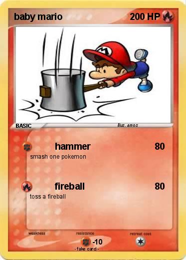 Pokemon baby mario