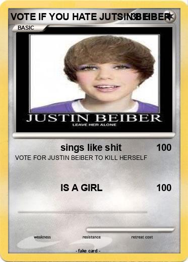 Pokemon VOTE IF YOU HATE JUTSIN BEIBER