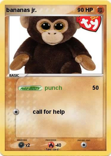 Pokemon bananas jr.