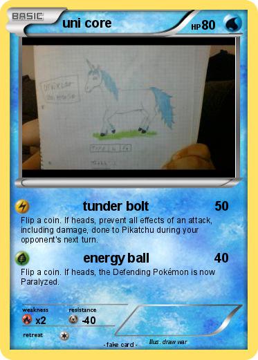 Pokemon uni core