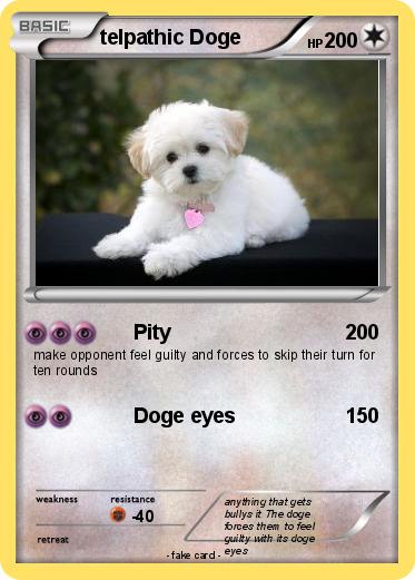 Pokemon telpathic Doge