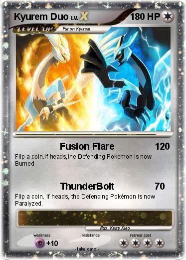 Pokemon Kyurem Duo