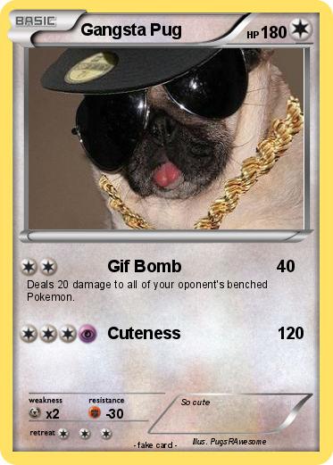 Pokemon Gangsta Pug