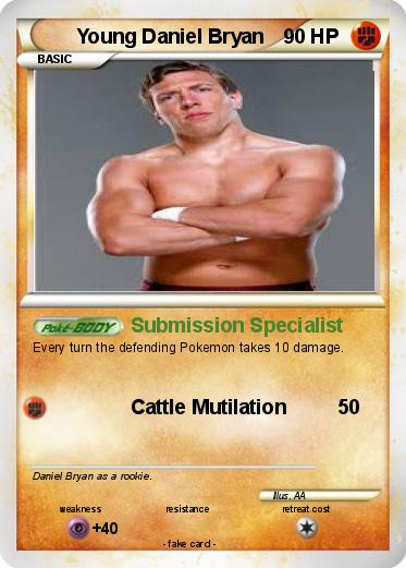 Pokemon Young Daniel Bryan