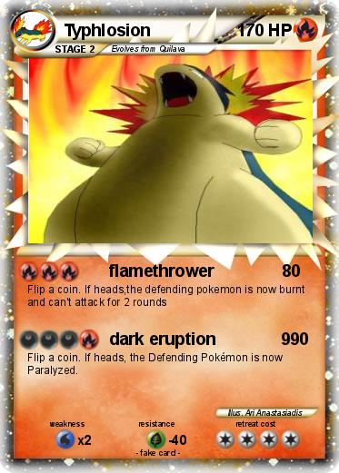 Pokemon Typhlosion