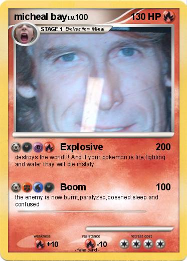 Pokemon micheal bay