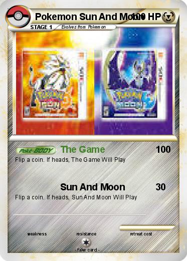 Pokemon Pokemon Sun And Moon