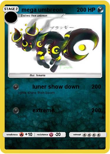 Pokemon mega umbreon