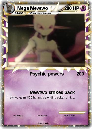 Pokemon Mega Mewtwo