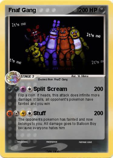 Pokemon Fnaf Gang