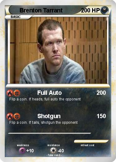 Pokemon Brenton Tarrant