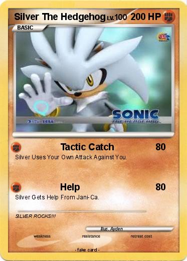 Pokemon Silver The Hedgehog