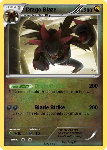 Pokemon Drago Blaze