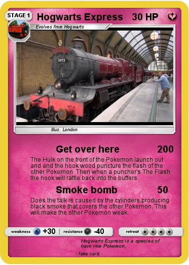 Pokemon Hogwarts Express