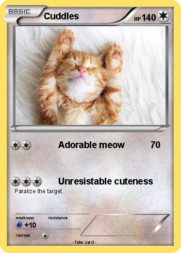 Pokemon Cuddles