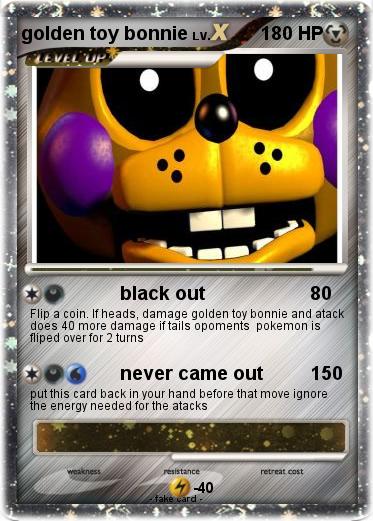 Pokemon golden toy bonnie
