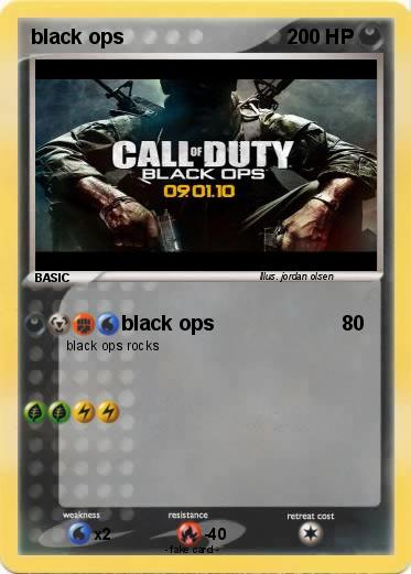 Pokemon black ops