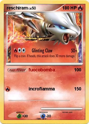 Pokemon reschiram