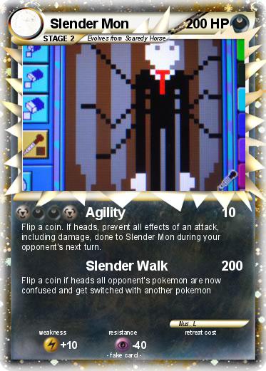 Pokemon Slender Mon