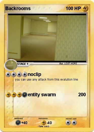 Pokemon Backrooms