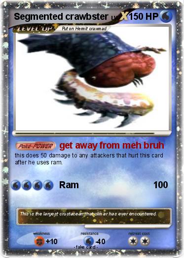 Pokemon Segmented crawbster