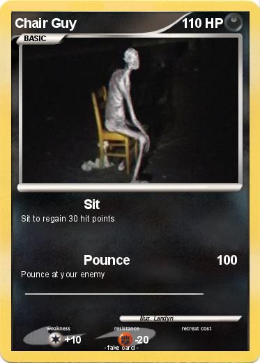 Pokemon Chair Guy