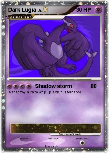 Pokemon Dark Lugia