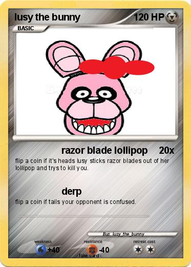 Pokemon lusy the bunny