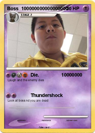 Pokemon Boss  100000000000000000