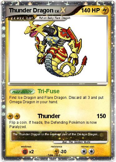 Pokemon Thunder Dragon